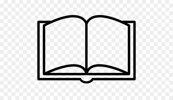 Книга контур значок