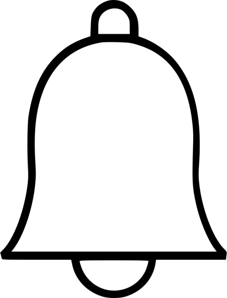 Колокольчик контур