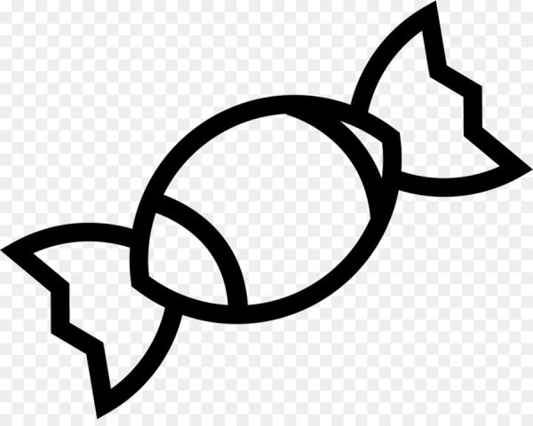 Конфета силуэт