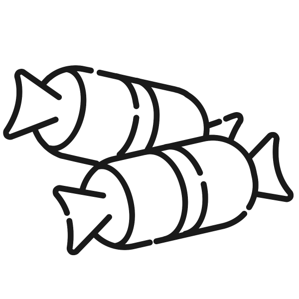 Конфета силуэт