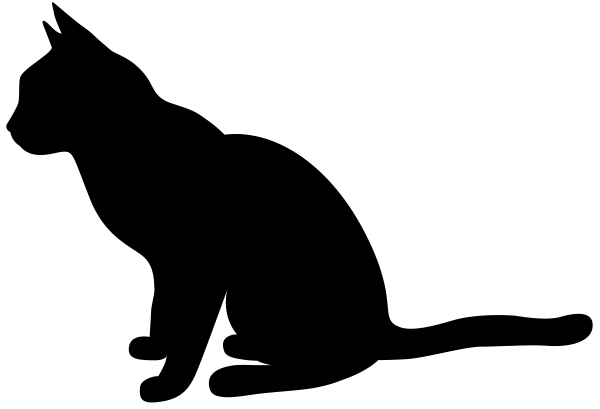 Силуэт кошки