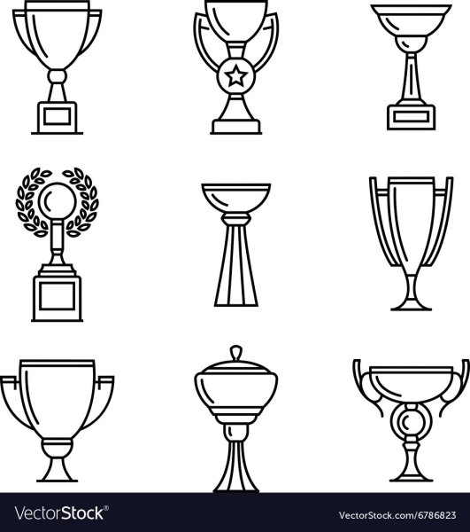 Кубок схематично