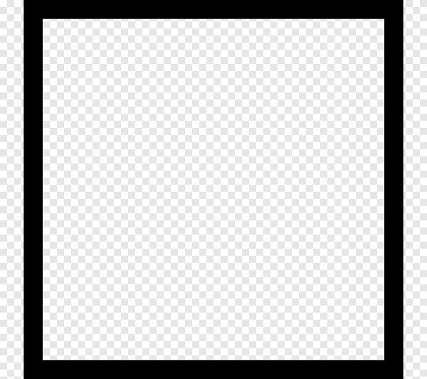 Квадрат без фона