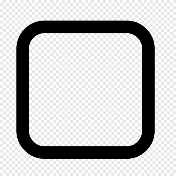 Square with no rounded Corners