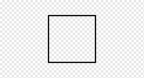 Черная квадратная рамка