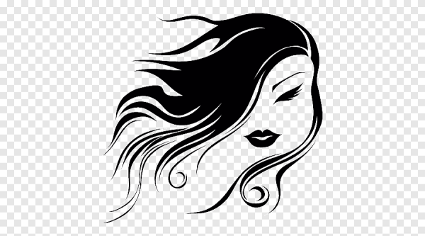 Силуэт женского лица