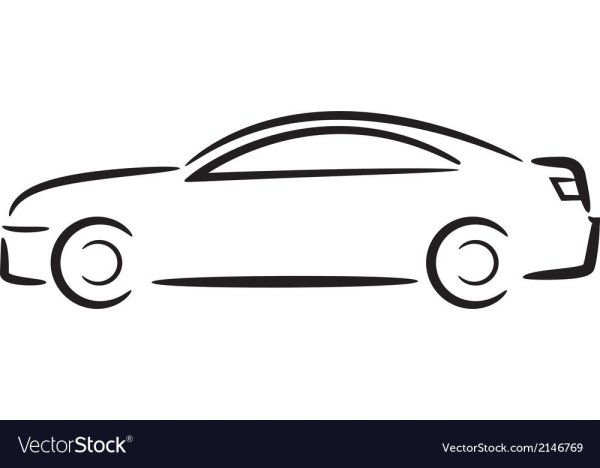 Силуэт машины