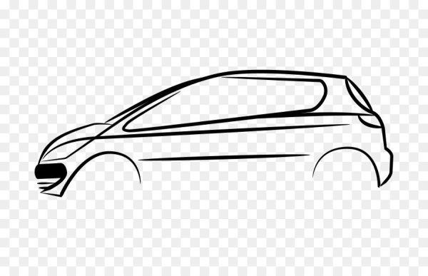 Силуэт машины