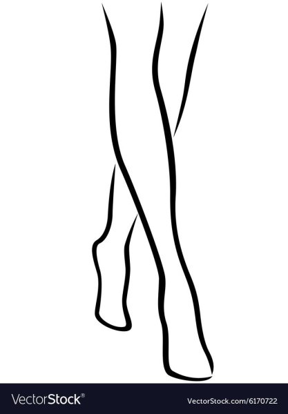 Очертание ноги