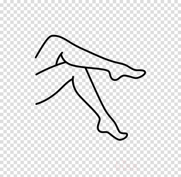 Силуэт женских ног