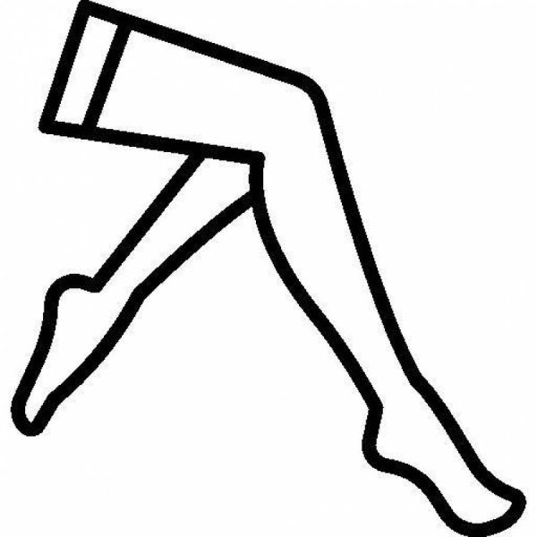 Колготки раскраска для детей