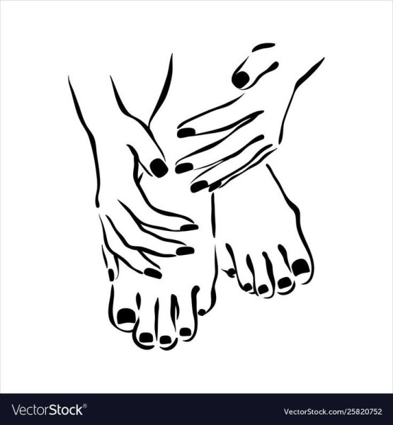 Иконка маникюр педикюр