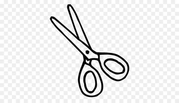 Ножницы раскраска