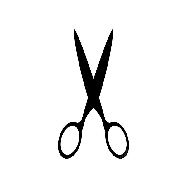 Маникюрные ножницы вектор