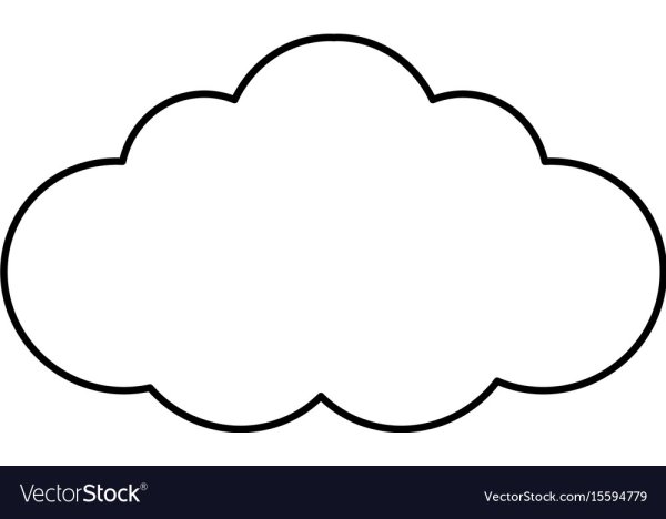 Облако шаблон