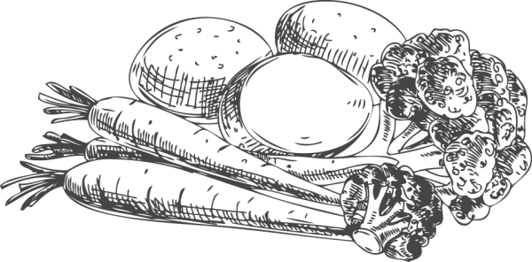 Графическое изображение овощи