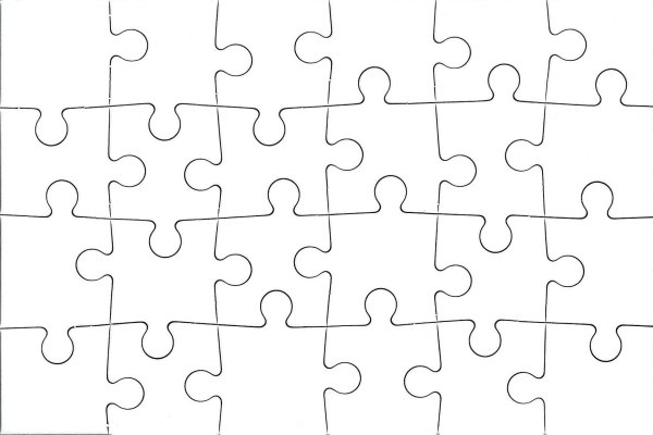 Разметка для пазла