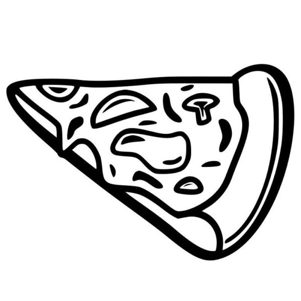 Кусочек пиццы