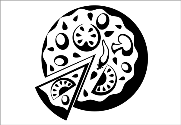 Пицца пиктограмма