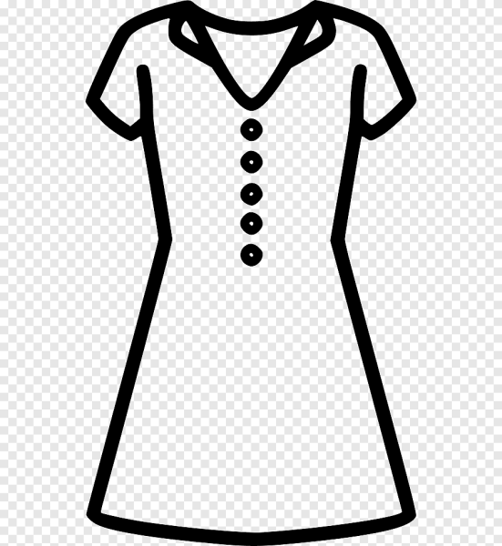 Силуэт платья для детей