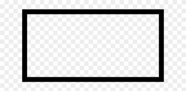 Прямоугольник черный контур