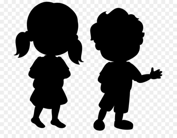 Силуэт ребенка