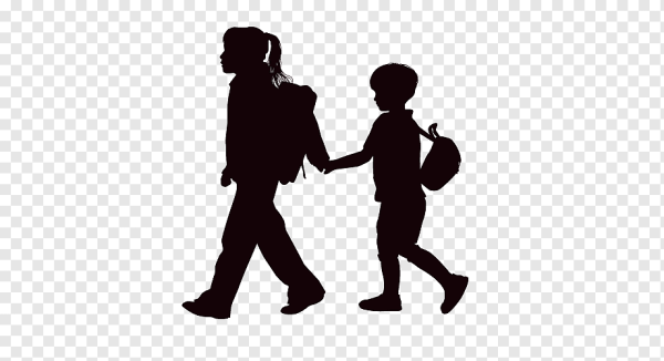 Силуэт ребенка