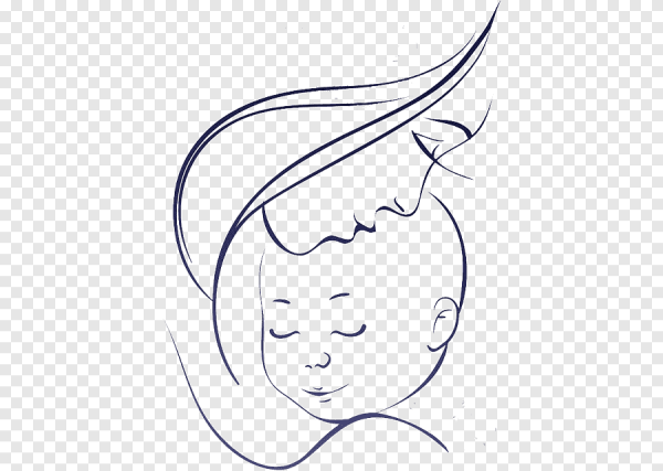 Очертания младенца