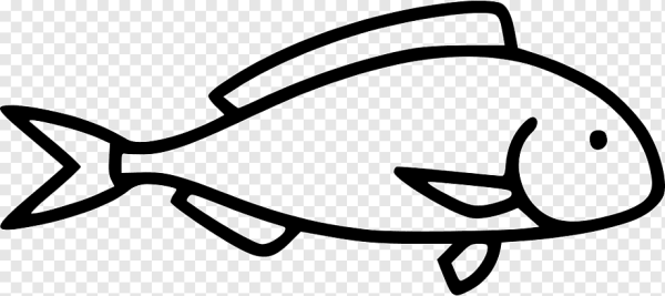 Схематичная рыба