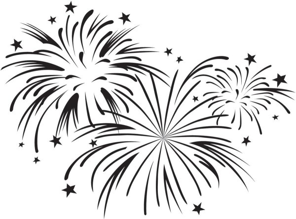 Вытынанки фейерверк салют