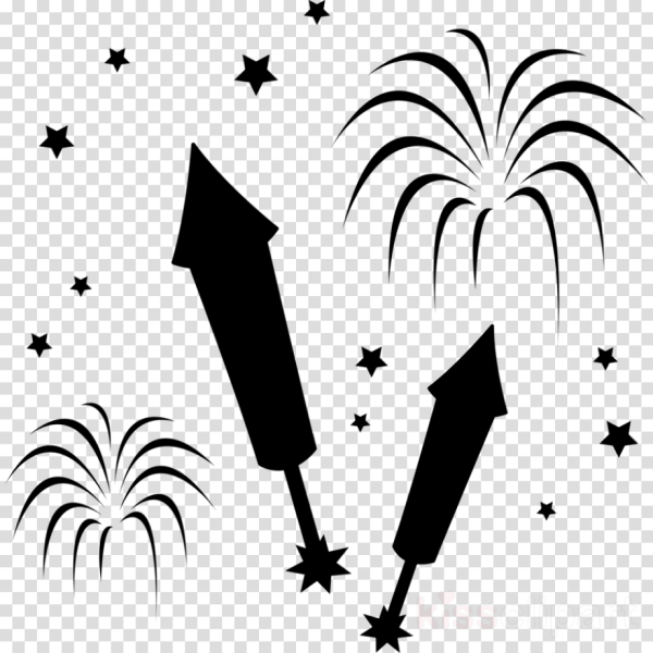 Салют силуэт