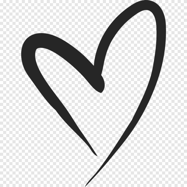 Сердечко линией