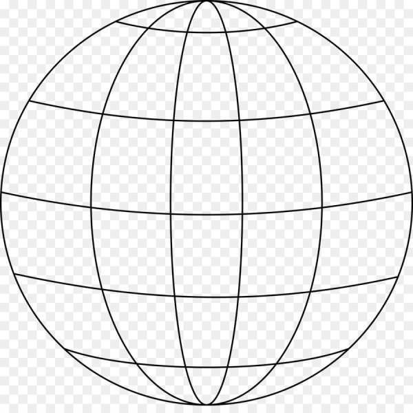Меридианы и параллели на глобусе