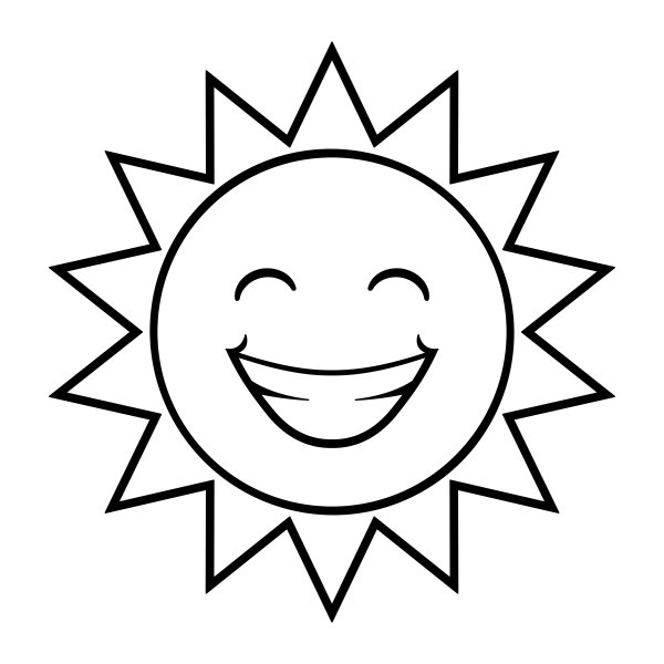 Солнышко улыбка для детей
