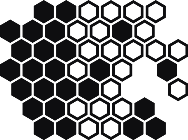 Соты силуэт