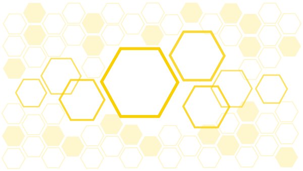 Шестигранник на белом фоне