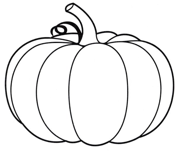 Тыква раскраска