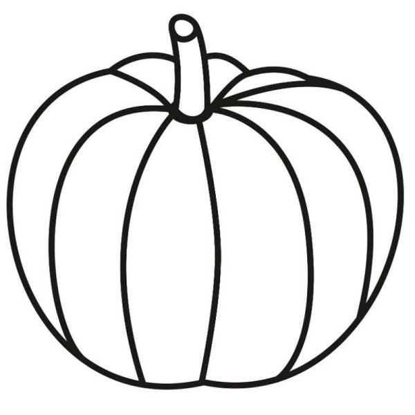 Тыква раскраска