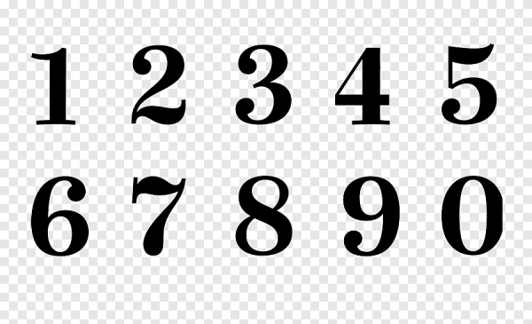 Красивые цифры