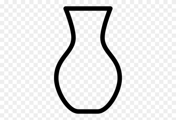 Очертания вазы