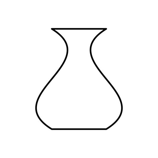 Ваза контур для детей