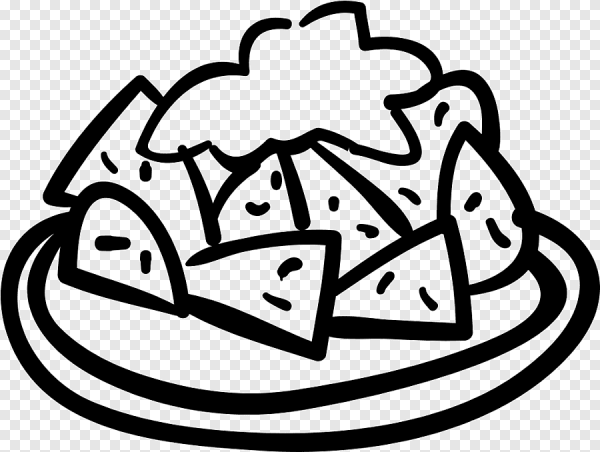 Графические рисунки еды