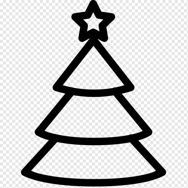 Елочка схематично