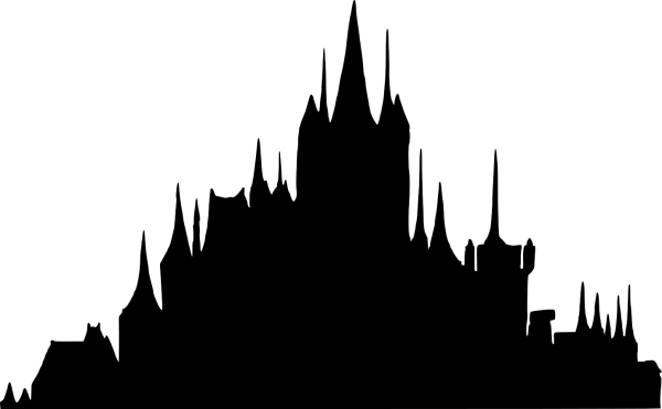 Силуэт средневекового города