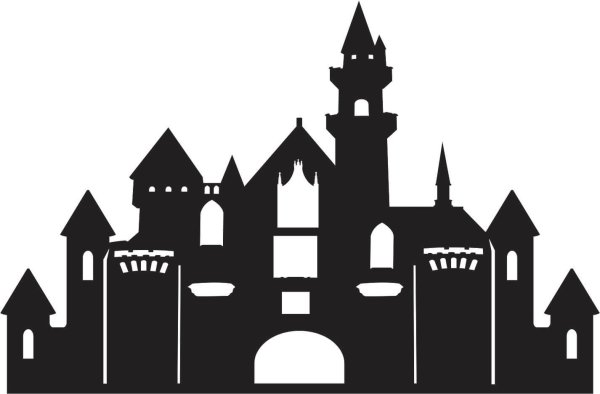 Замок трафарет