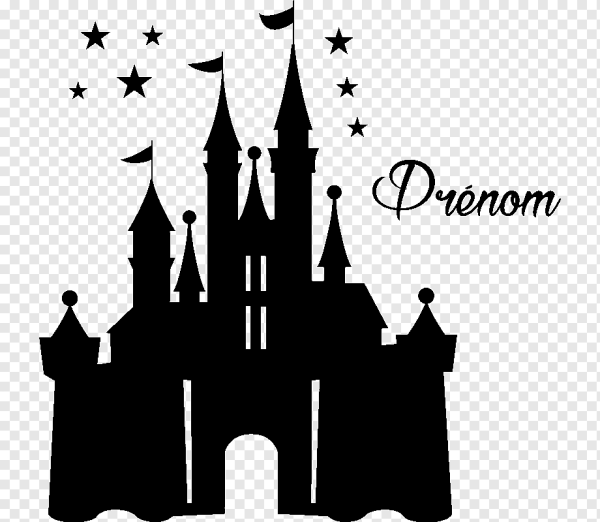 Замок Уолта Диснея вектор