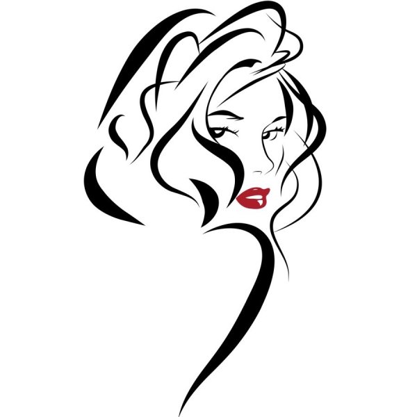 Силуэт лица