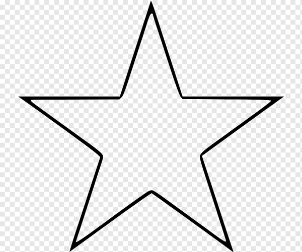 Очертания звезды