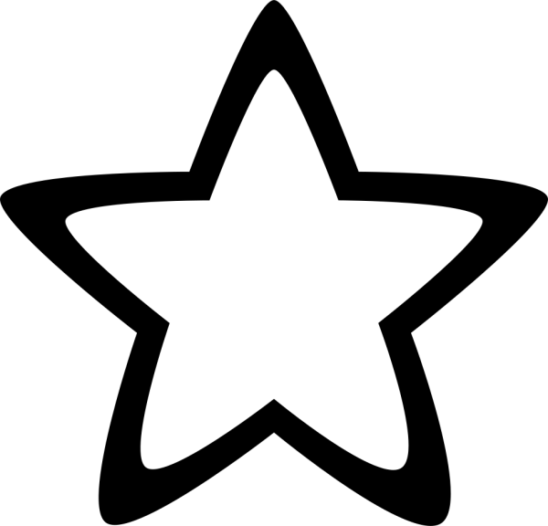 Звездочка контур