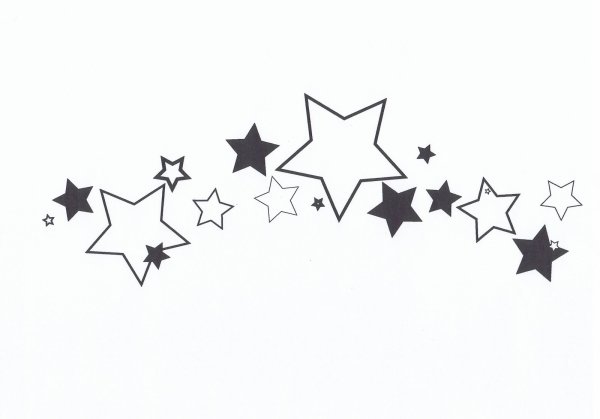 Тату звездочки эскизы